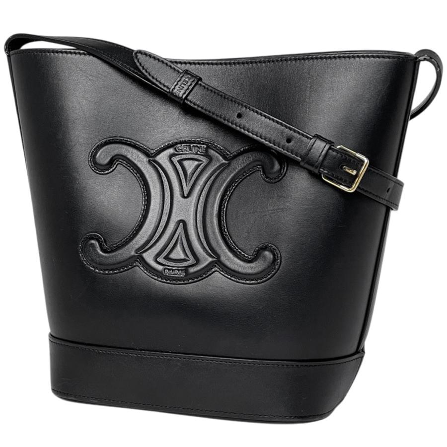 CELINE（セリーヌ） スモール バケット キュイル トリオンフ