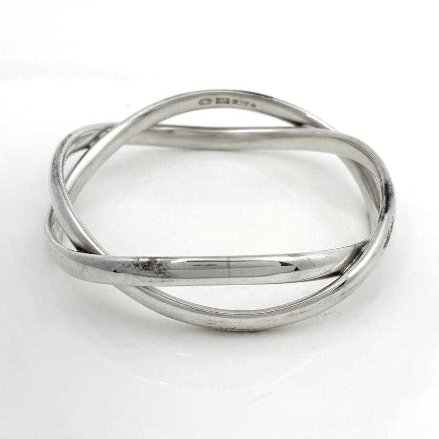 ジョージジェンセン Georg Jensen ツイスト バングル シルバー925 