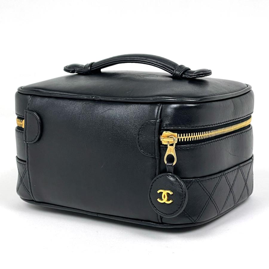 美品 CHANEL シャネル ビコローレ バニティ ココマーク 化粧ポーチ CHANEL（シャネル） ココマーク バニティバッグ ビコローレ 化粧ポーチ