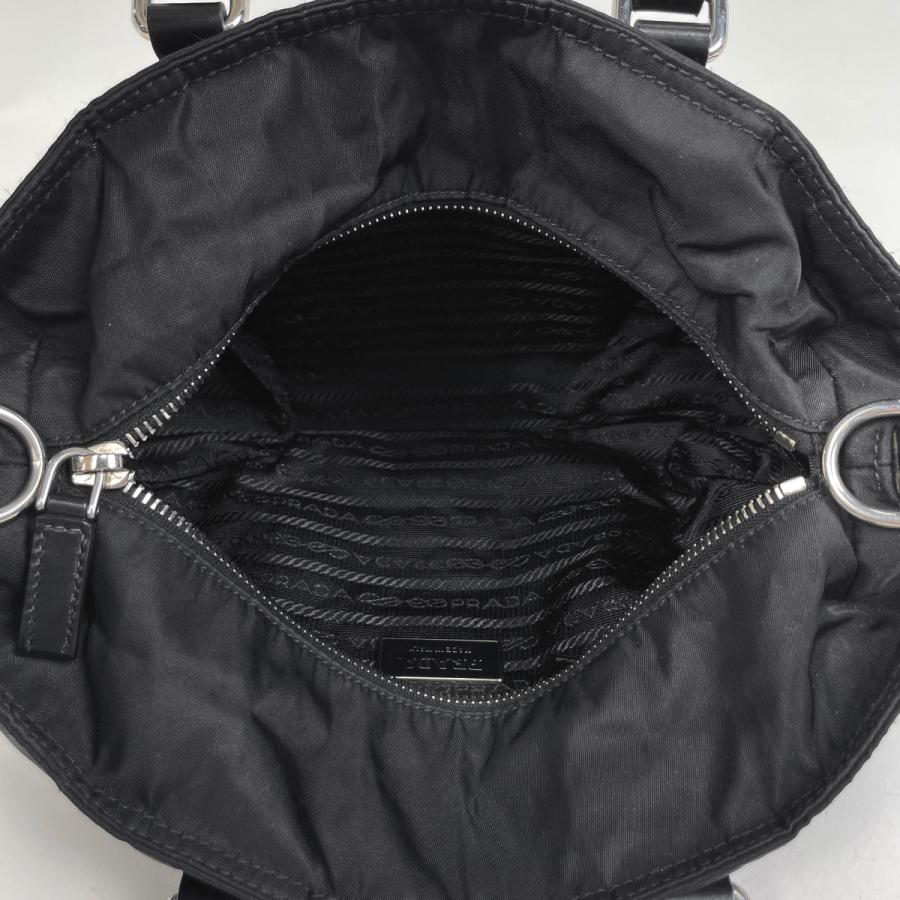 PRADA（プラダ） ロゴプレート ハンドバッグ 2WAY ショルダーバッグ
