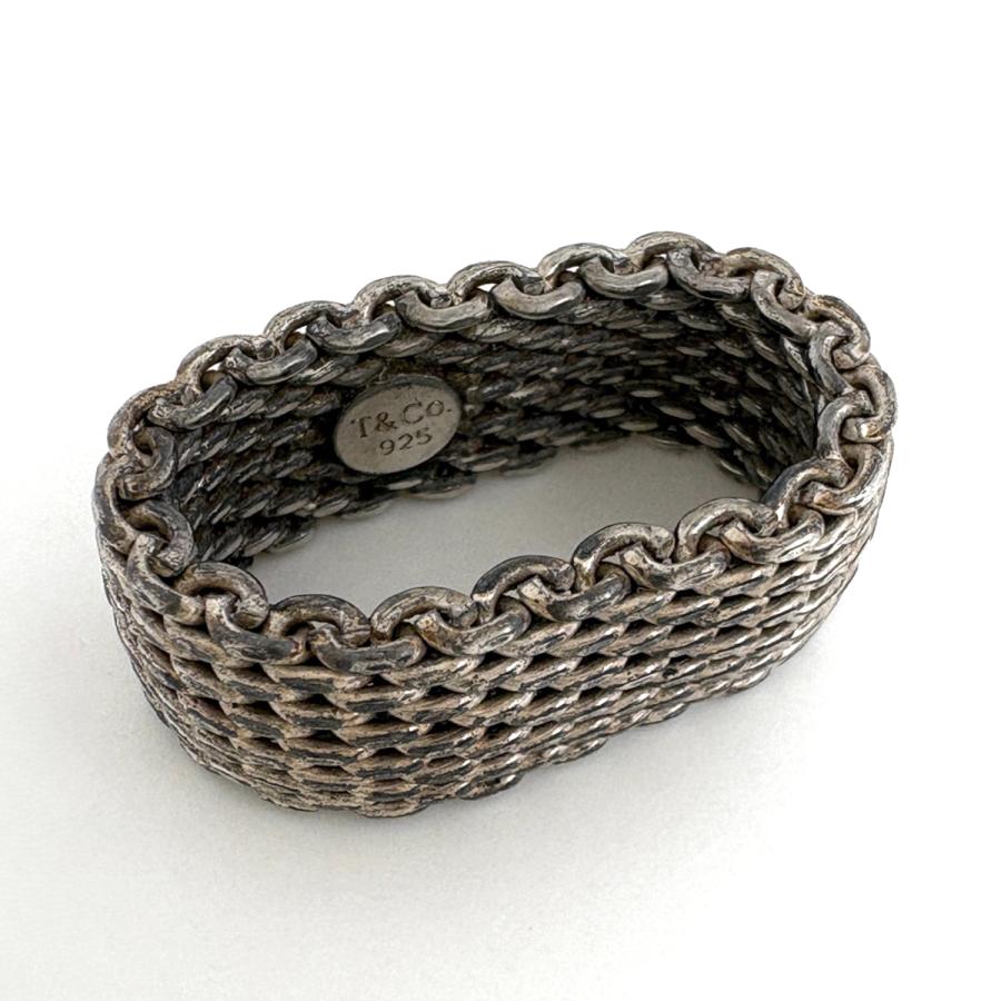 TIFFANY&Co.（ティファニー） サマセット メッシュ リング 指輪 14号