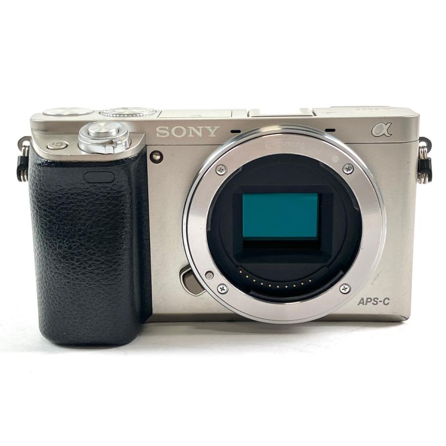 ソニー SONY α6000 ボディ ILCE-6000 S シルバー デジタル ミラーレス 