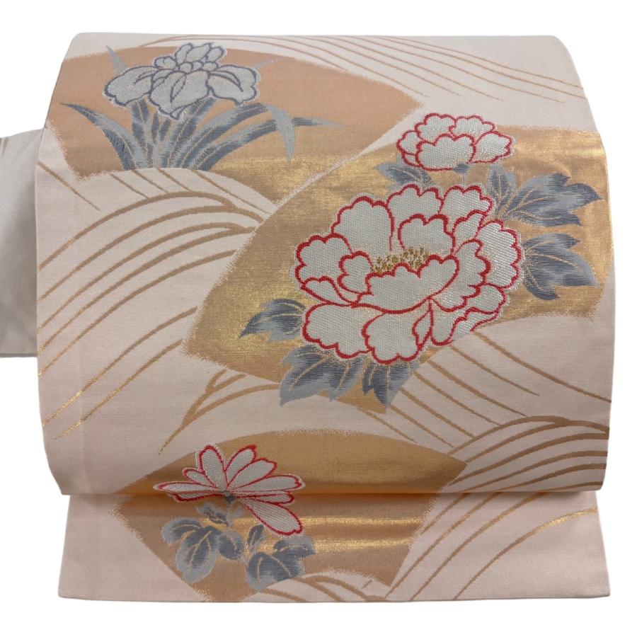 夏帯　名古屋帯　絽　正絹　美品 名古屋帯 秀品 正絹 【】 美品】 名古屋帯 秀品 夏帯 絽 八寸名古屋帯