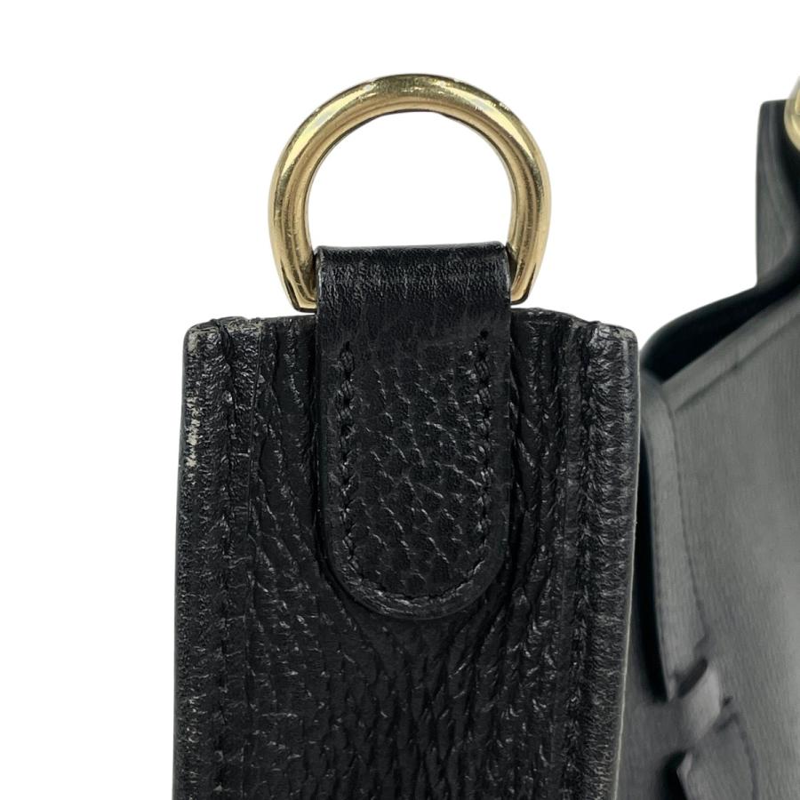 エルメス HERMES エヴリン1 ショルダーバッグ アルデンヌ ブラック □Ｃ レディース 中古_7