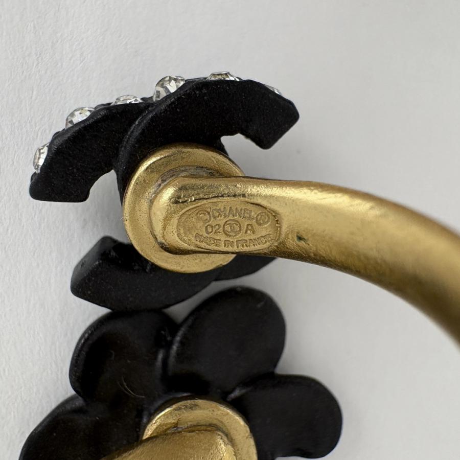 CHANEL（シャネル） ココマーク ラインストーン リング カメリア