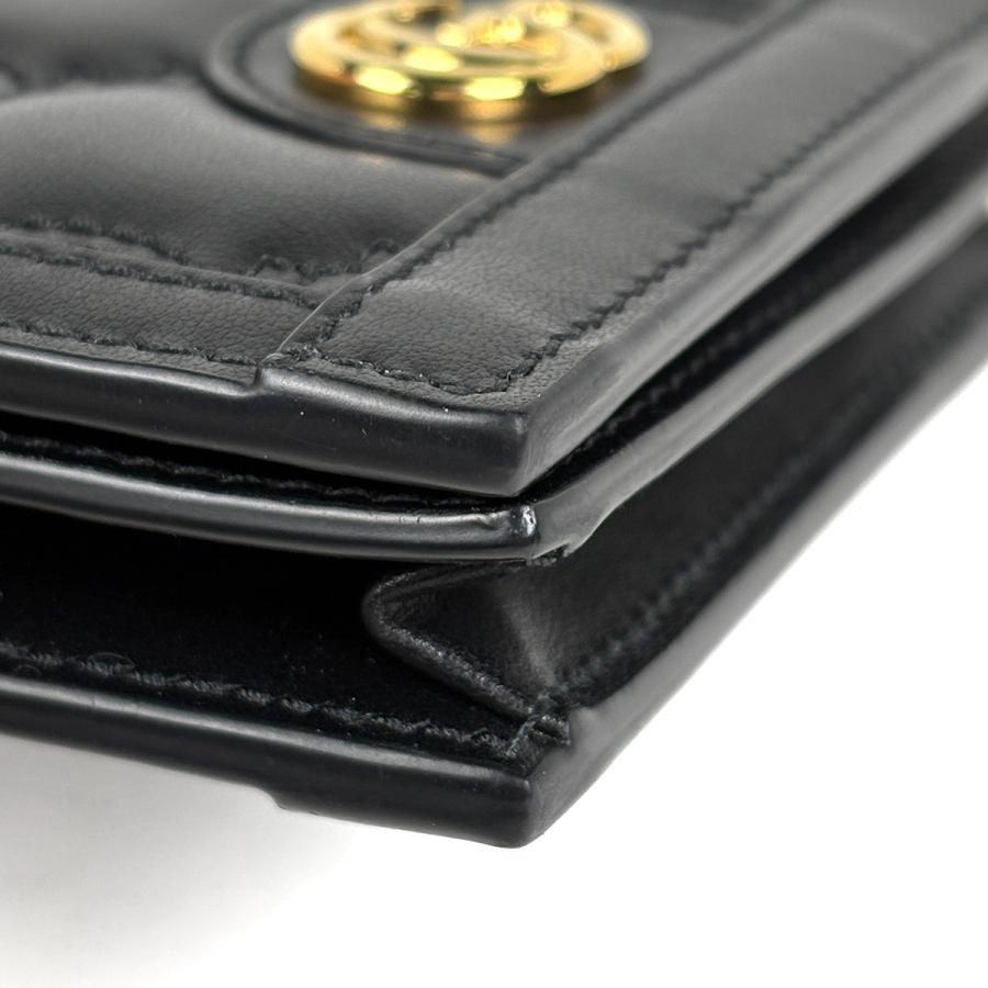 GUCCI（グッチ） GUCCI GGマトラッセ 二つ折り 財布 コンパクト ミニ