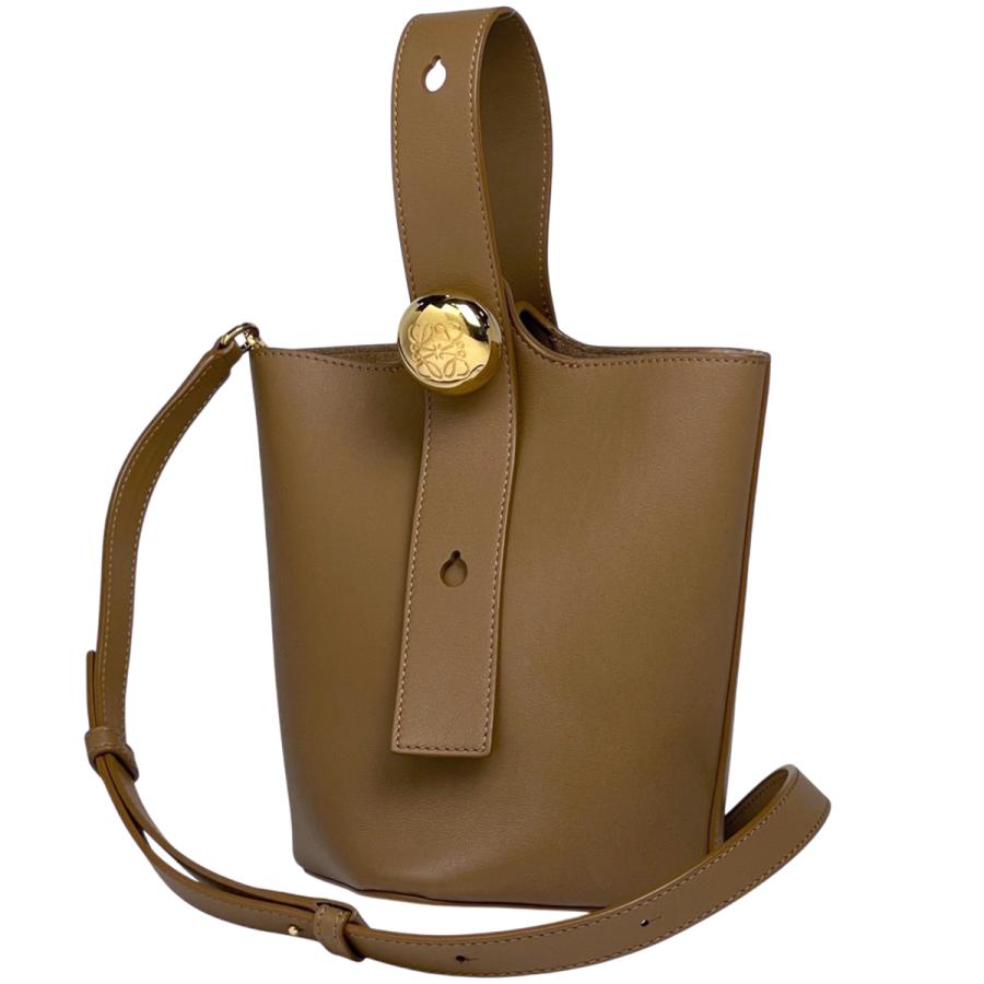LOEWE（ロエベ） ぺブル バケットバッグ ミニ アナグラム 2WAY