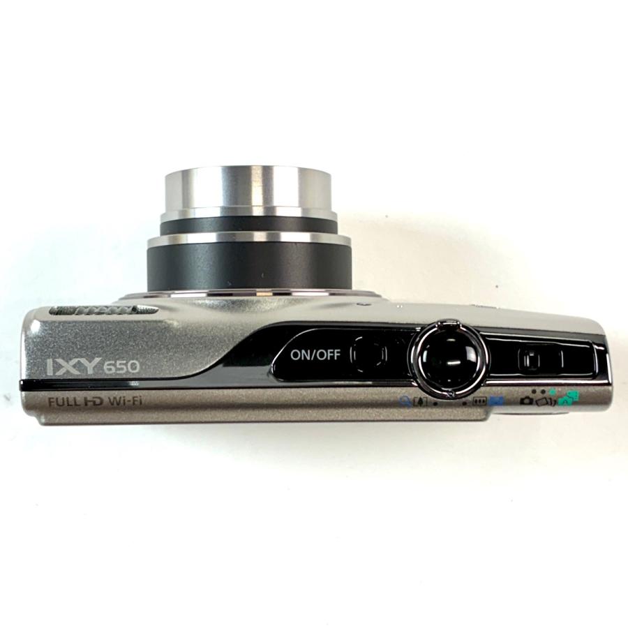店頭展示品Canon IXY 650 コンパクトデジタルカメラ シルバー キヤノン Canon IXY 650 シルバー コンパクトデジタルカメラ 中古