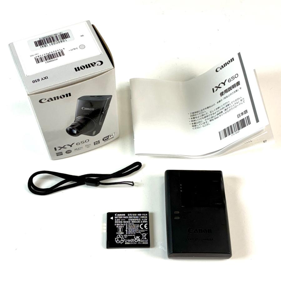 キヤノン Canon IXY 650 シルバー コンパクトデジタルカメラ 中古