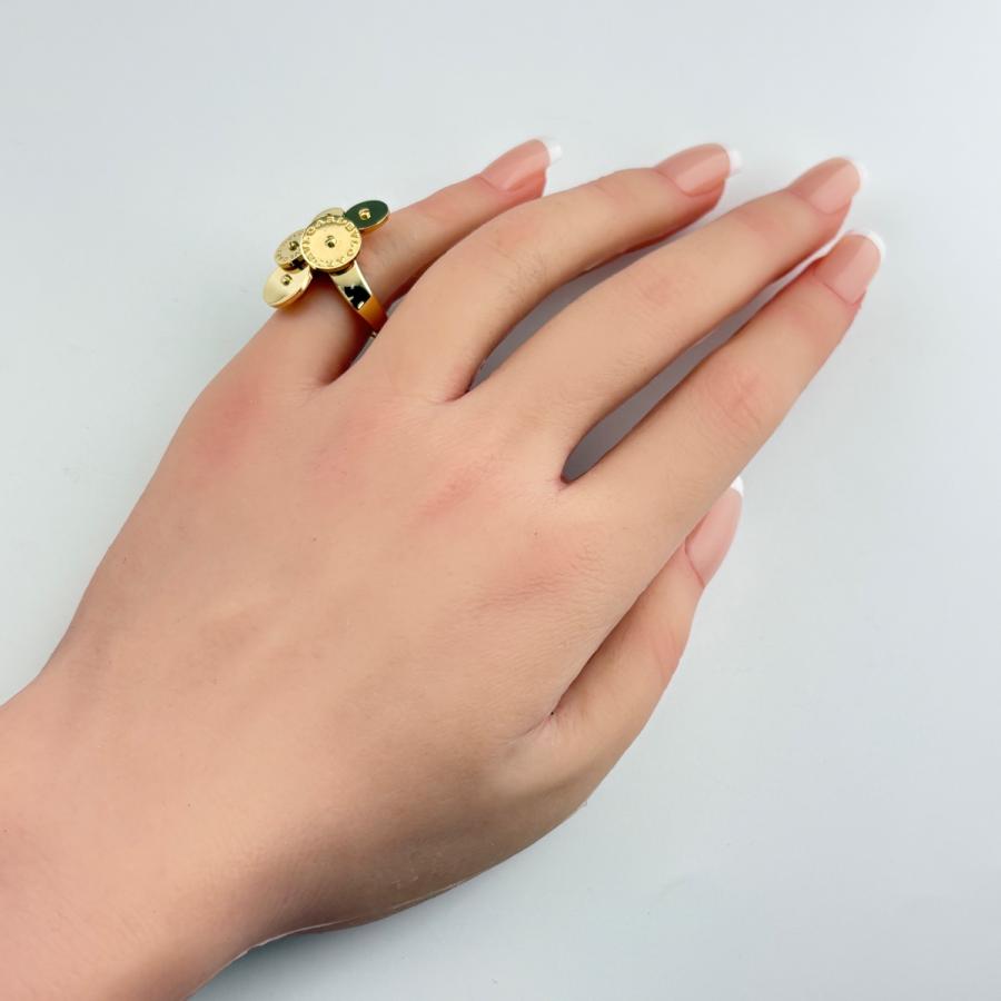 BVLGARI（ブルガリ） チクラディ リング YG イエローゴールド 指輪 