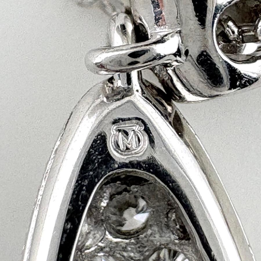 ミキモト MIKIMOTO メレダイヤ ネックレス ペンダント ネックレス K18 ダイヤモンド レディース 中古_4