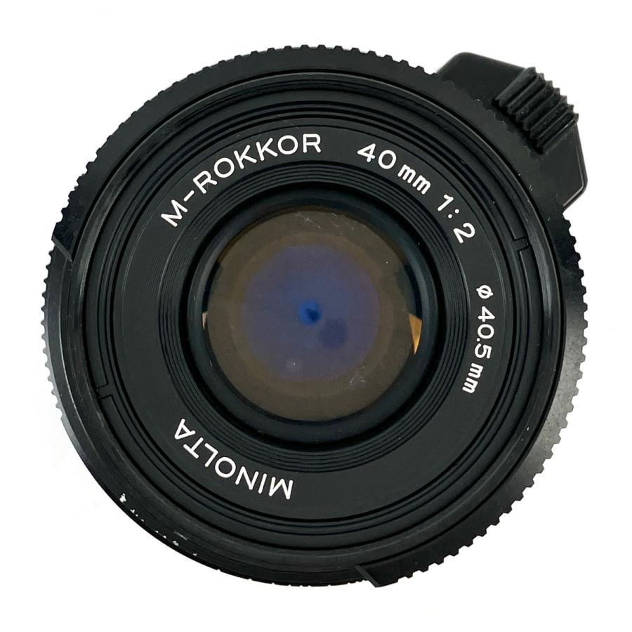 ミノルタ MINOLTA M-ROKKOR 40mm F2 Mマウント (CLE用) レンジ 