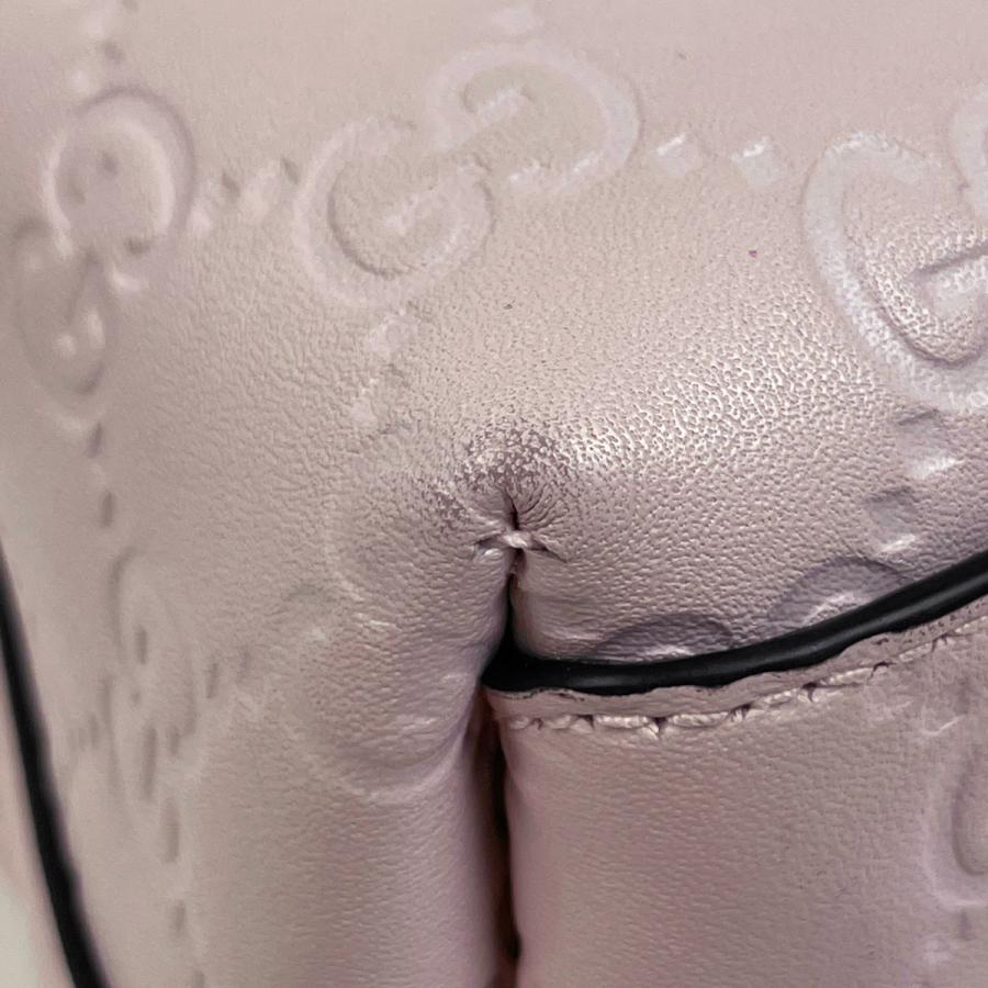 GUCCI（グッチ） スモール バケットバッグ GGエンブレム 2WAY