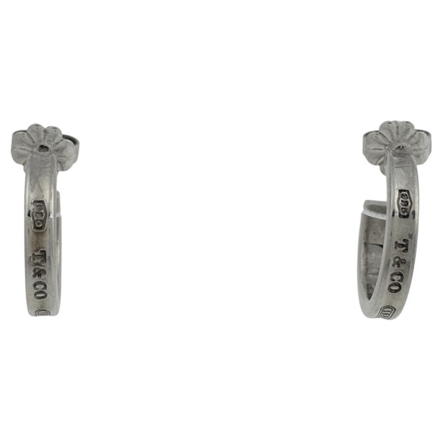 匿名配送 ティファニー 1837 ナローフープピアス シルバー 925 片耳 TIFFANY&Co.（ティファニー） ナロー フープ ピアス 1837 シルバー925