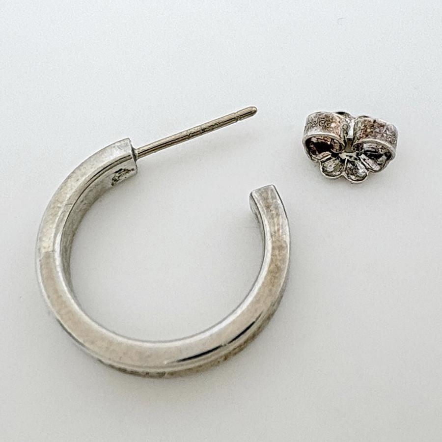 TIFFANY&Co.（ティファニー） ナロー フープ ピアス 1837 シルバー925
