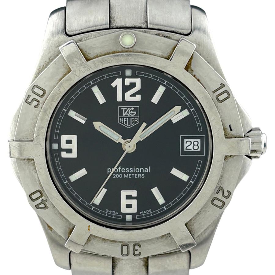 TAG Heuer タグホイヤー 2000 エクスクルーシブ WN2311 デイト 200m防水 アイスブルー SS ステンレス レディース 自動巻き【6ヶ月保証】【腕時計】【中古】 TAG HEUER（タグ・ホイヤー） TAG HEUER 974.006F 2000シリーズ デイト