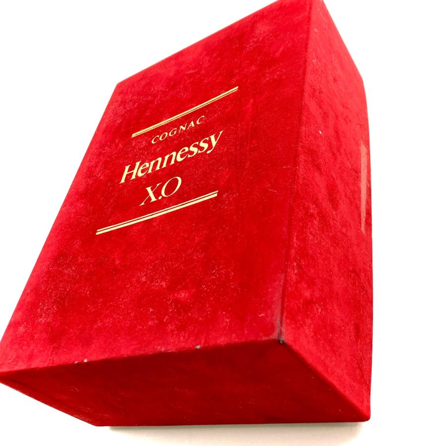 ヘネシー Hennessy XO 金キャップ クリアボトル 700ml ブランデー