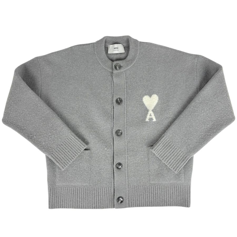 アミパリス Ami Paris クルーネック カーディガン de Coeur トップス