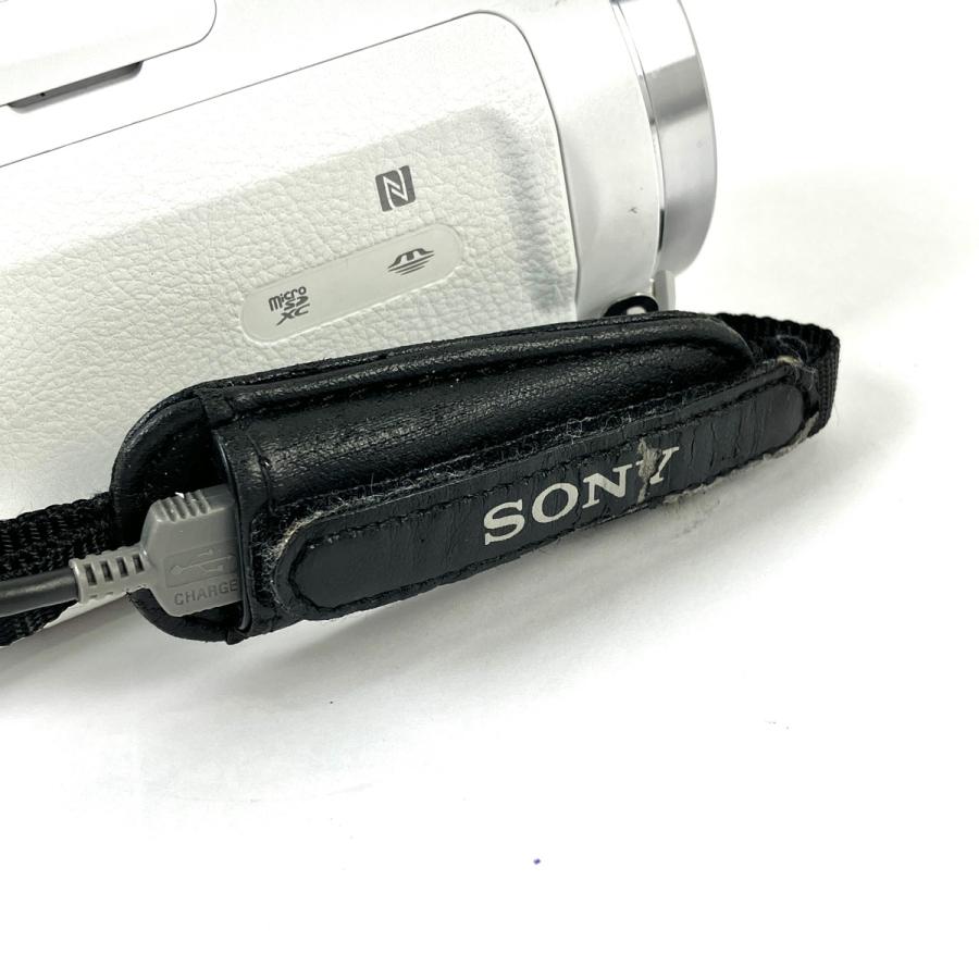ソニー SONY デジタルHDビデオカメラレコーダー HDR-CX675 ホワイト
