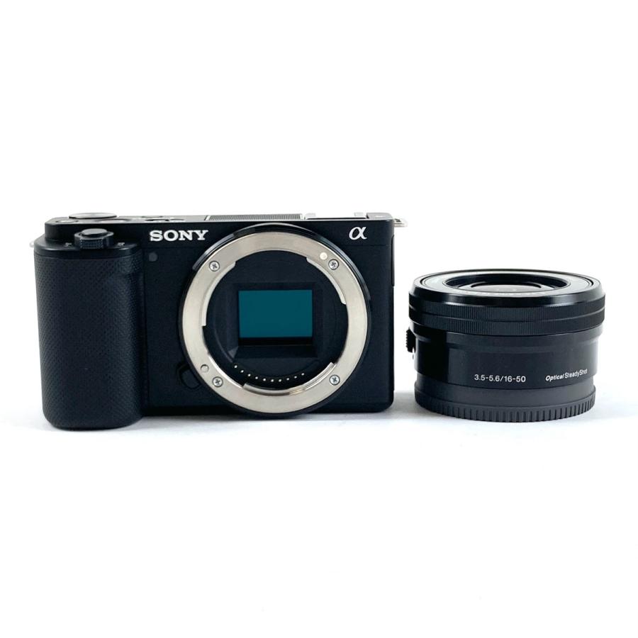 SONY  ZV-E10L パワーズームレンズキット ブラック 中古 美品 ソニー SONY VLOGCAM ZV-E10L パワーズームレンズキット ブラック