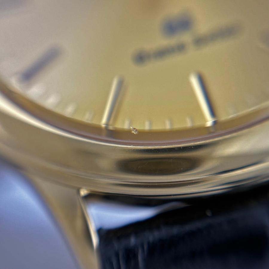SEIKO（セイコー） グランドセイコー 9581-7000 腕時計 YG レザー