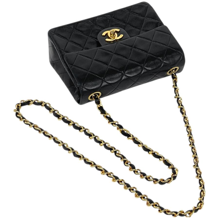 CHANEL（シャネル） ミニ マトラッセ シングルフラップ チェーン