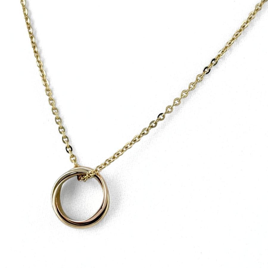 Cartier（カルティエ） ベビー トリニティ ネックレス YG イエロー 