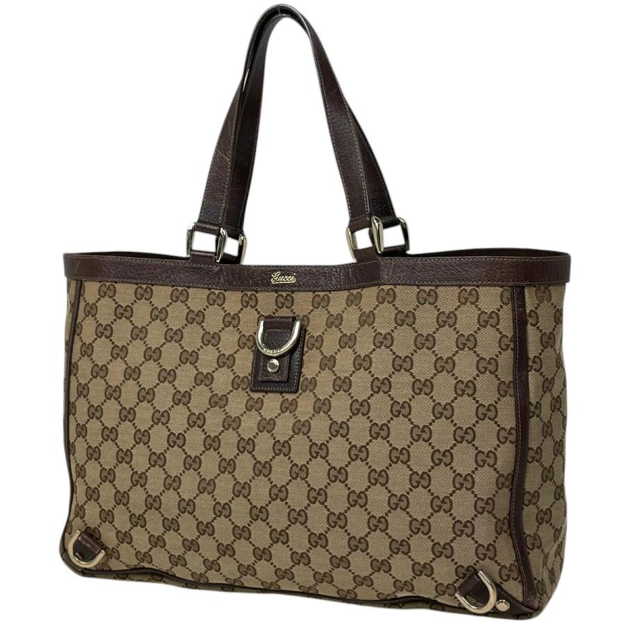 GUCCI（グッチ） GUCCI GG柄 トートバッグ ショルダーバッグ アビー 