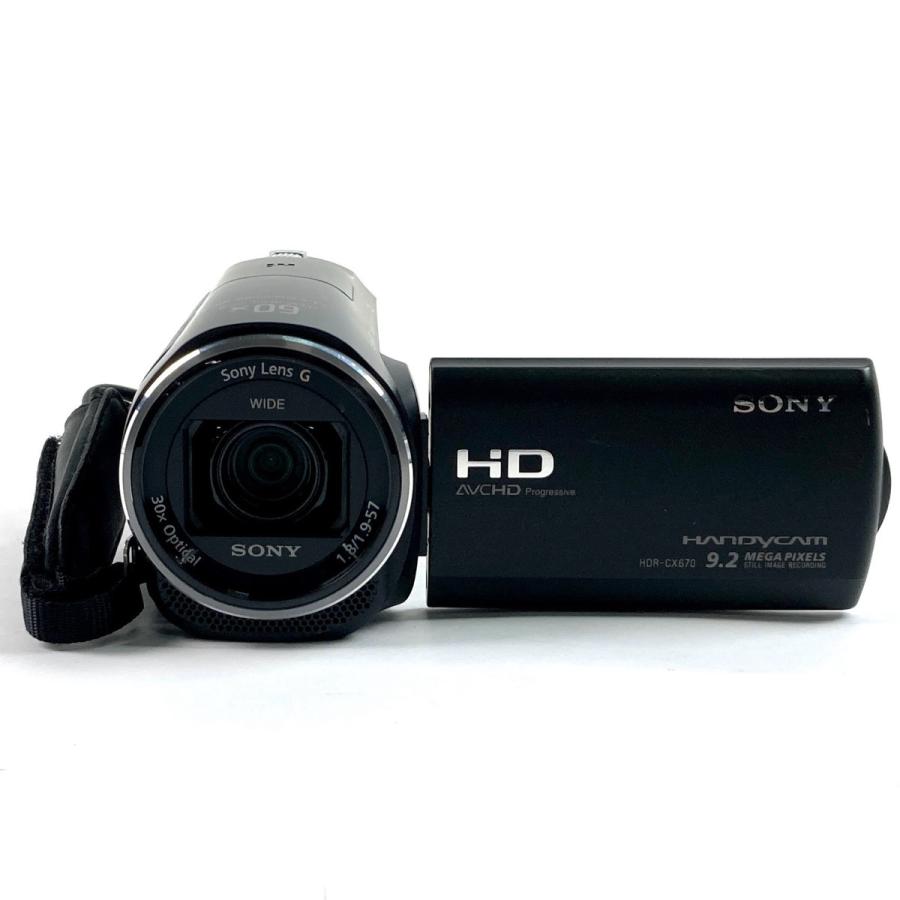 SONY ソニー HDR-CX670 デジタルHDビデオカメラレコーダー 中古 楽天市場】【中古】SONY HDビデオカメラ Handycam HDR-CX670 ボルドー