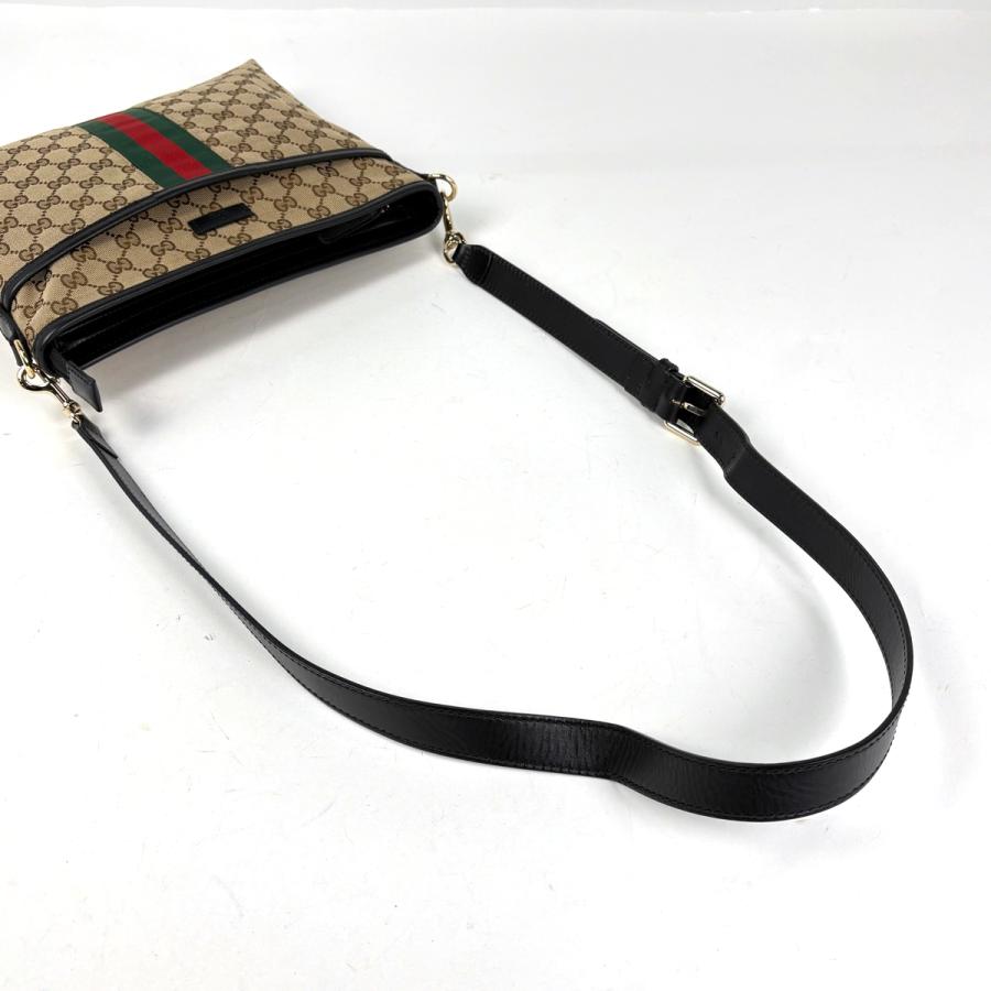 GUCCI（グッチ） GUCCI GG柄 ショルダーバッグ シェリーライン ウェブ 