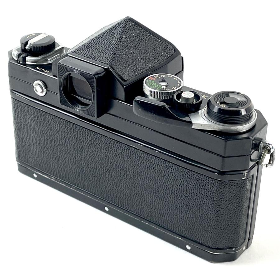 ニコン Nikon F アイレベル ブラック ボディ フィルム マニュアルフォーカス 一眼レフカメラ 中古の画像
