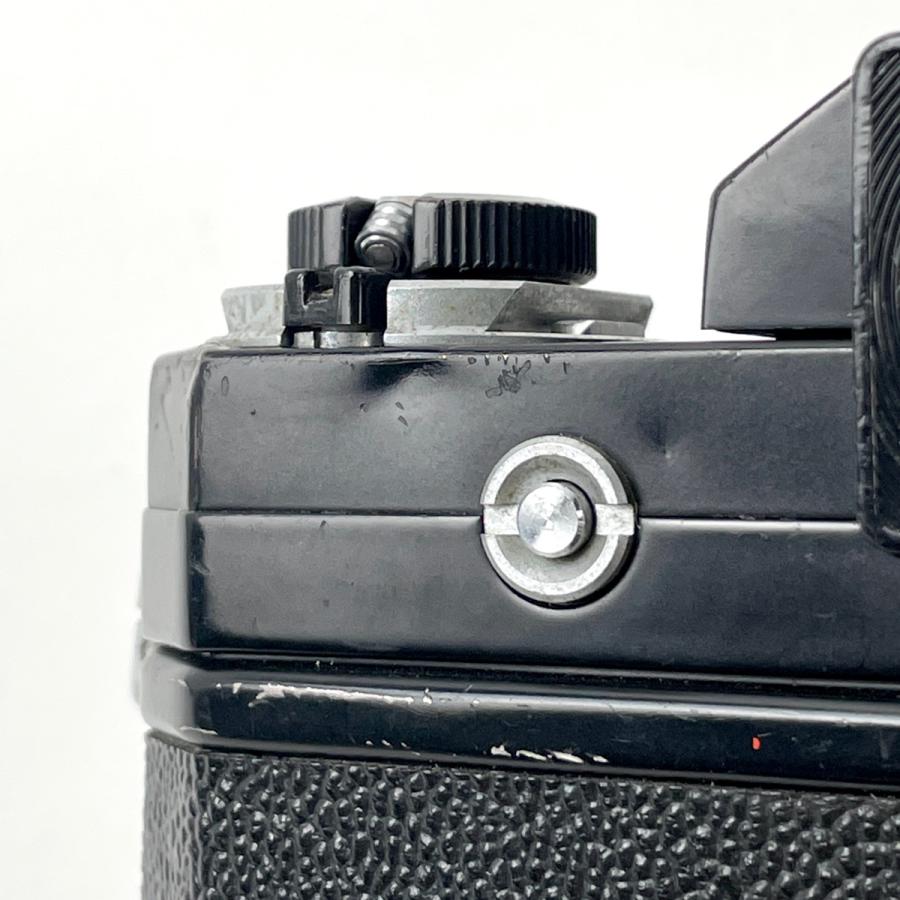 ニコン Nikon F アイレベル ブラック ボディ フィルム マニュアルフォーカス 一眼レフカメラ 中古の画像