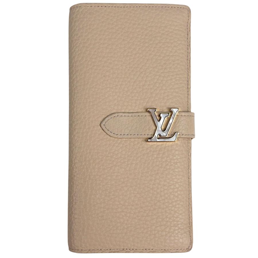 【LOUIS VUIITON】ヴェル二三つ折り長財布/ベージュ☆お買い得品‼️ LOUIS VUITTON】ルイヴィトン『モノグラム ヴェルニ ポルトトレゾール