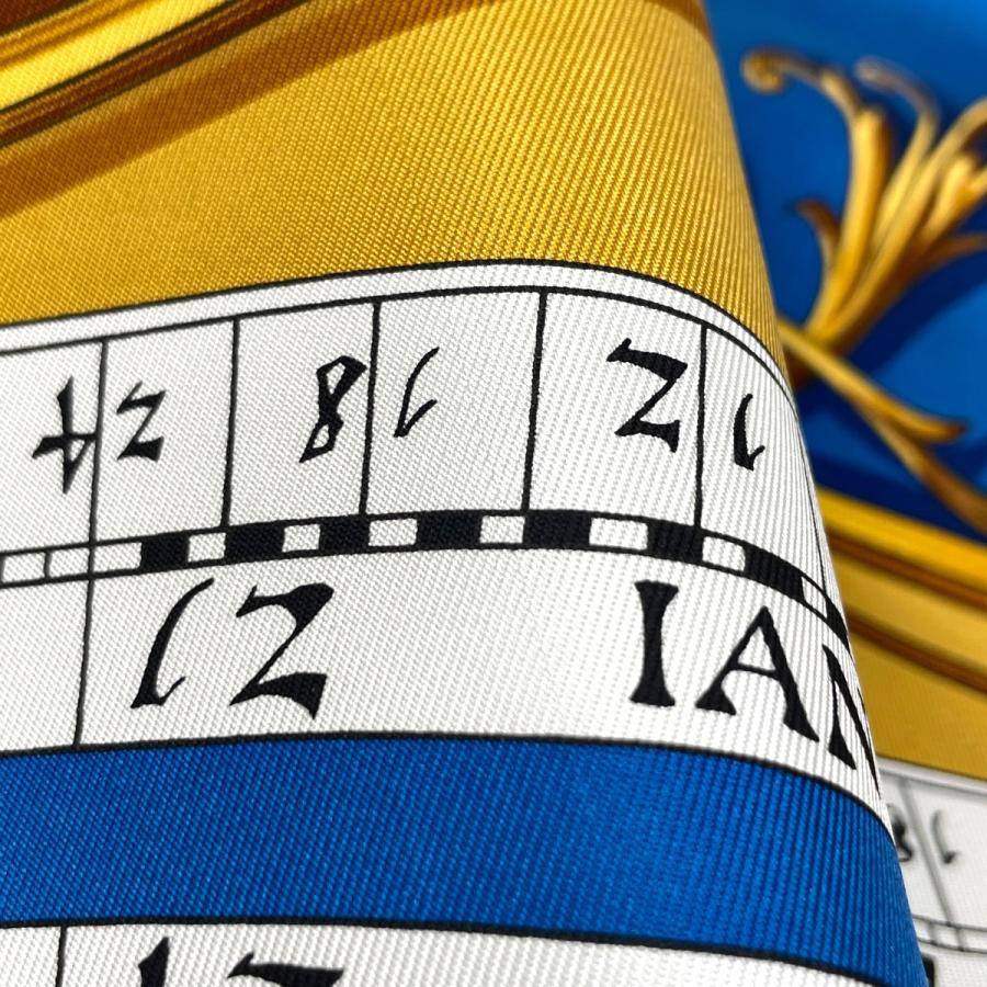 HERMES（エルメス） カレ90 DIES ET HORE 占星術 太陽 スカーフ シルク