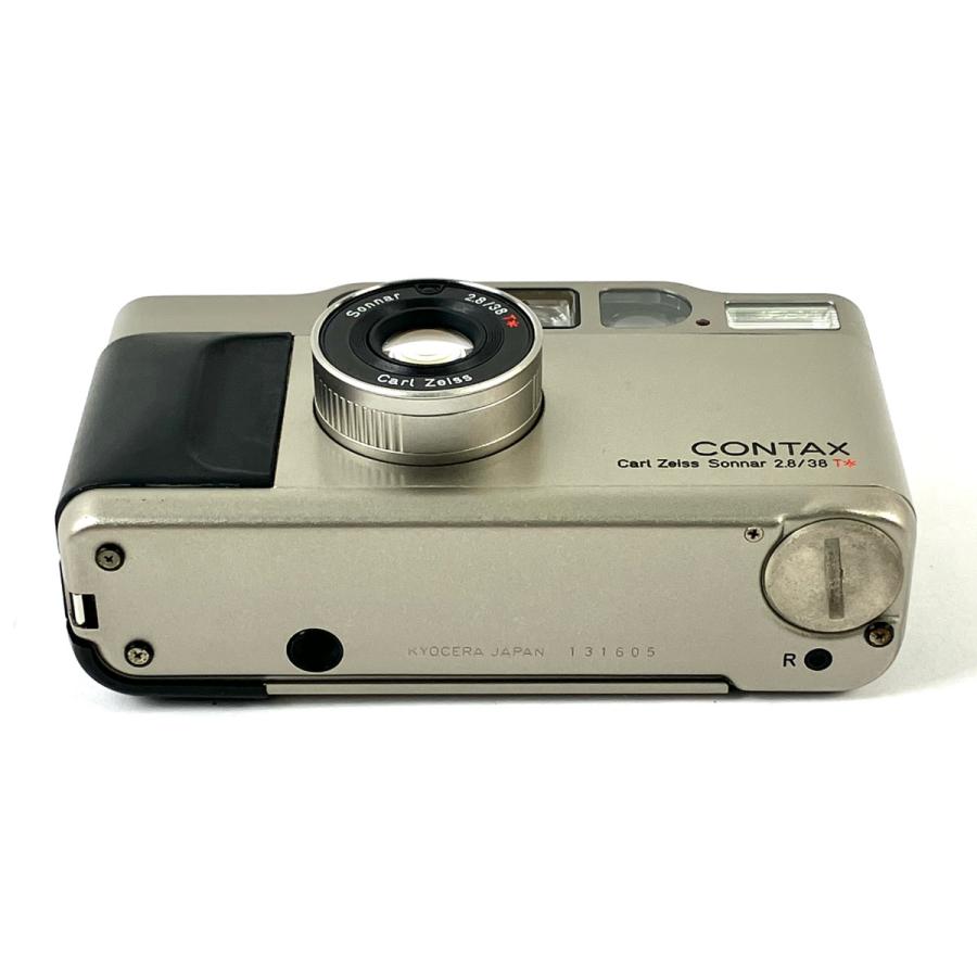 【動作確認済】CONTAX T2 チタンシルバー 35mmフィルムカメラ コンタックス CONTAX T2 チタンシルバー フィルム コンパクトカメラ