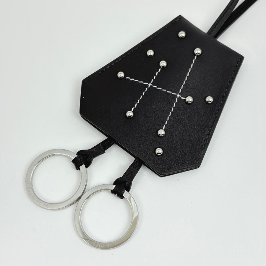 HERMES（エルメス） クロシェット ロング ネックレス キーリング