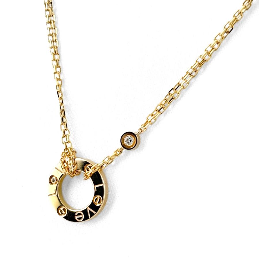 Cartier（カルティエ） ラブ サークル ネックレス YG イエローゴールド