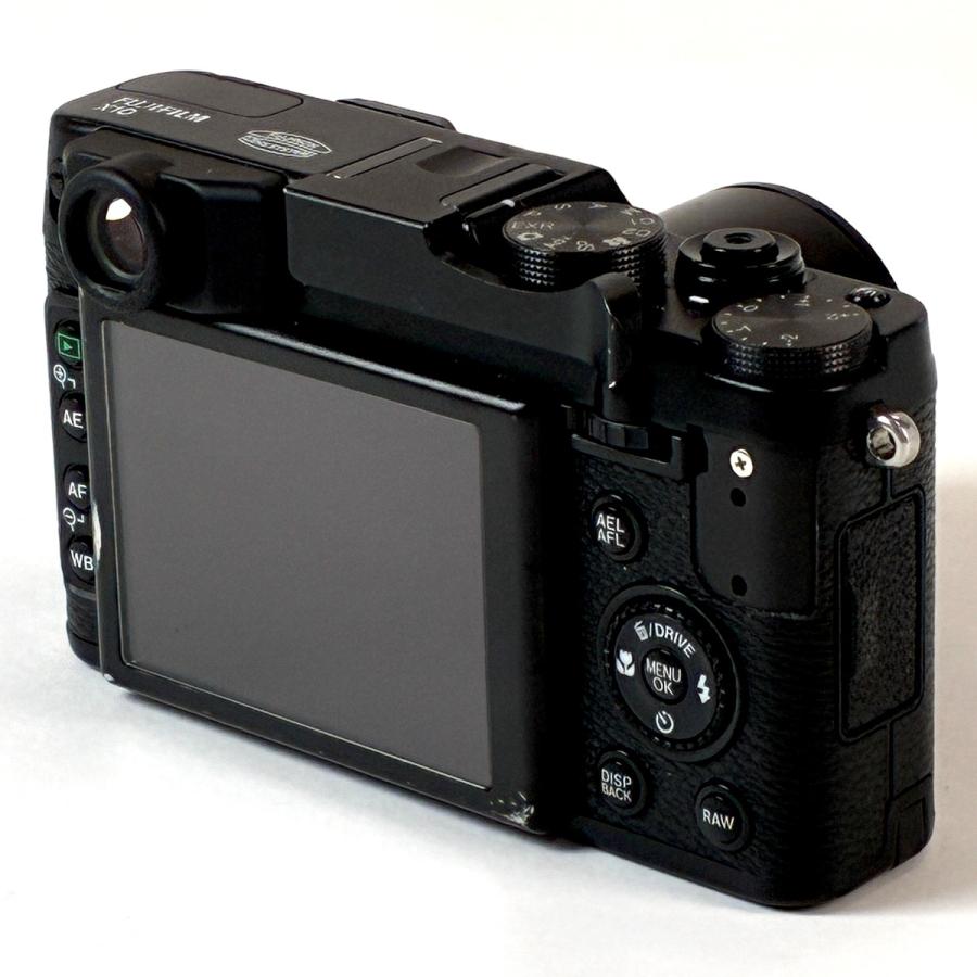富士フイルム FUJIFILM X10 ブラック コンパクトデジタルカメラ 中古