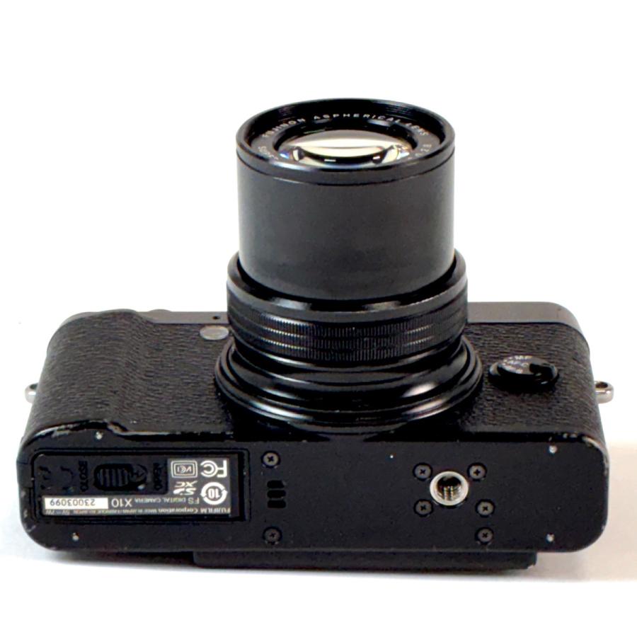 富士フイルム FUJIFILM X10 ブラック コンパクトデジタルカメラ 中古