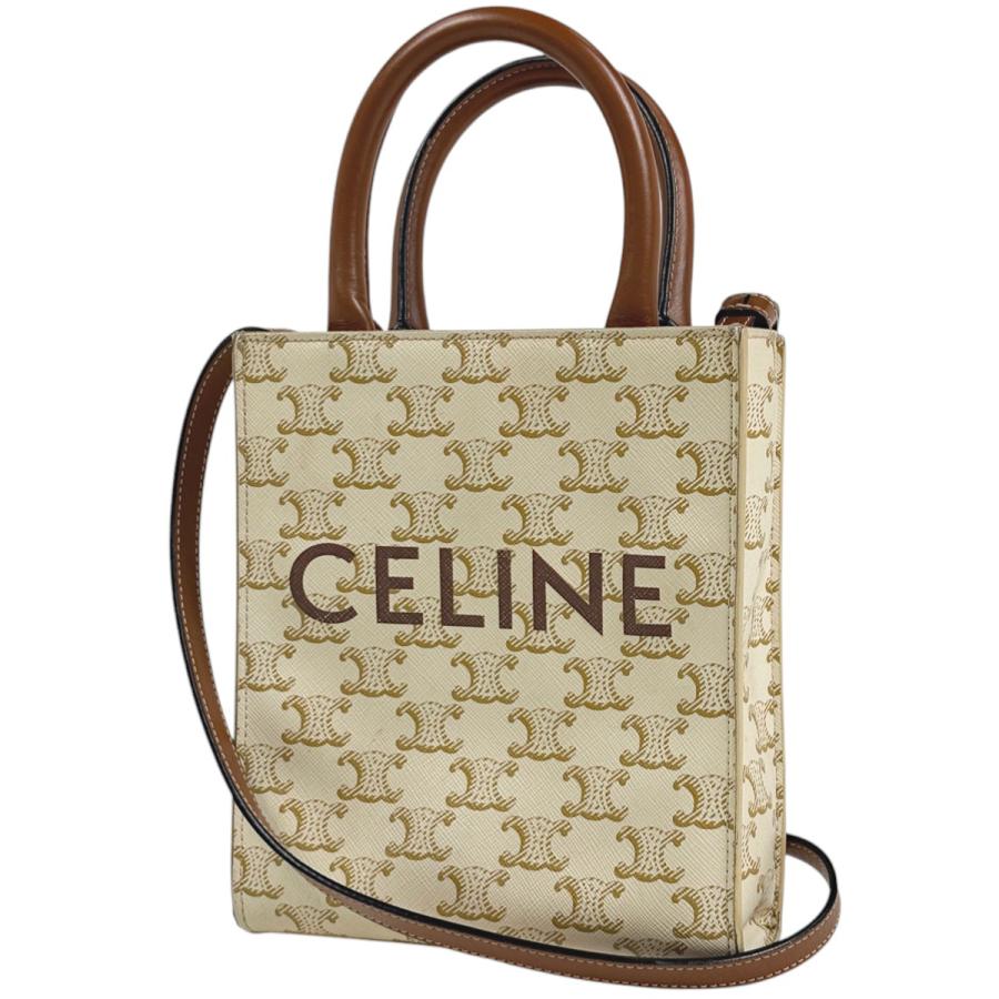 CELINE（セリーヌ） ミニ バーティカル カバ トリオンフ 2WAY