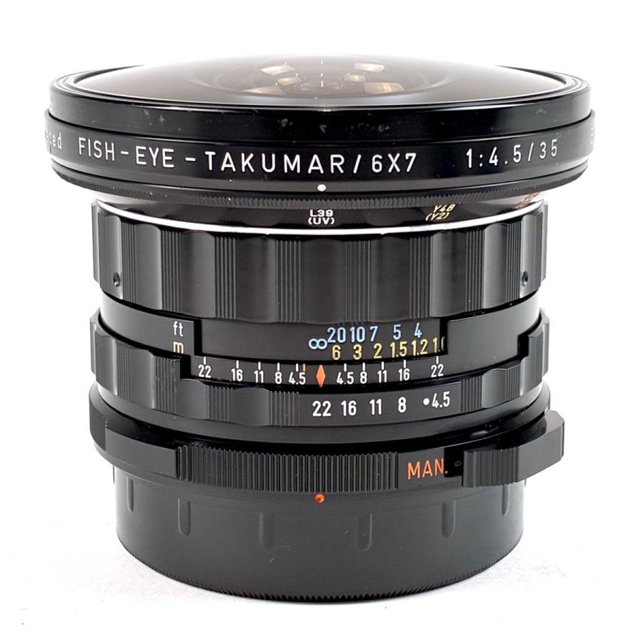 ペンタックス PENTAX FISHEYE-TAKUMAR 6X7 35mm F4.5 67 バケペン用 中