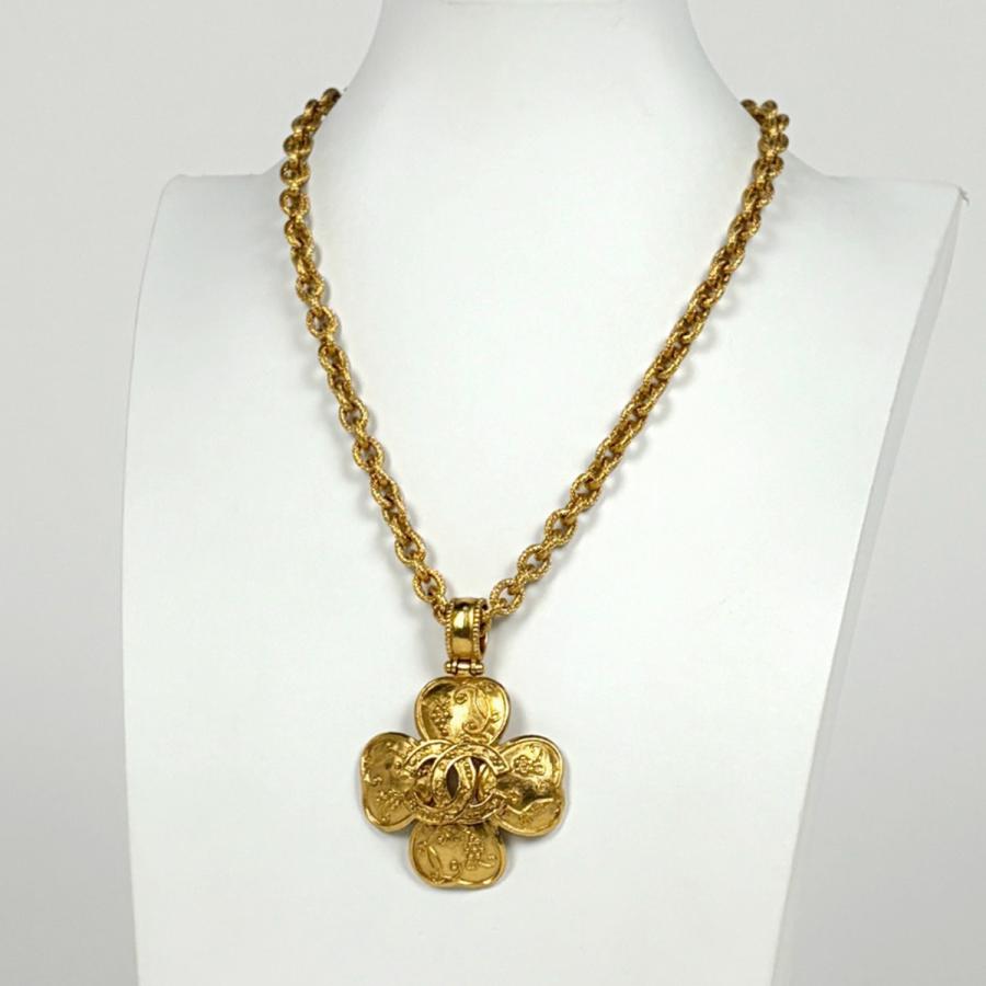 CHANEL（シャネル） ココマーク ネックレス クローバー ネックレス GP 