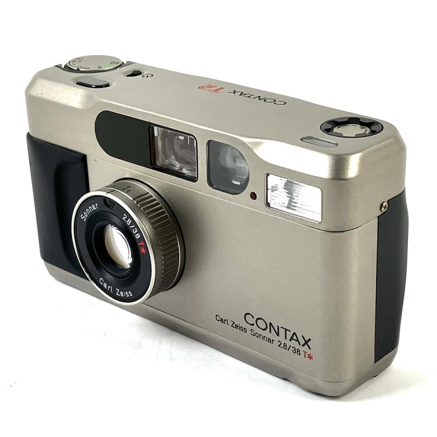 コンタックス CONTAX T2 チタンシルバー フィルム コンパクトカメラ