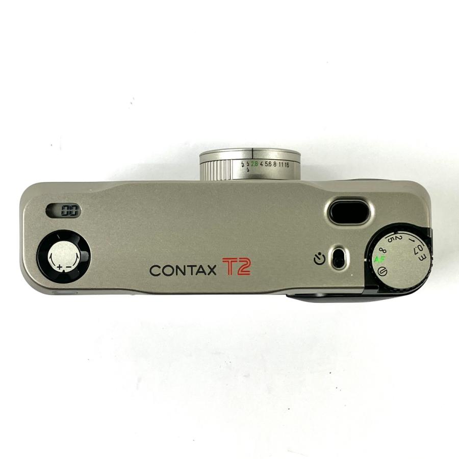 コンタックス CONTAX T2 チタンシルバー フィルム コンパクトカメラ