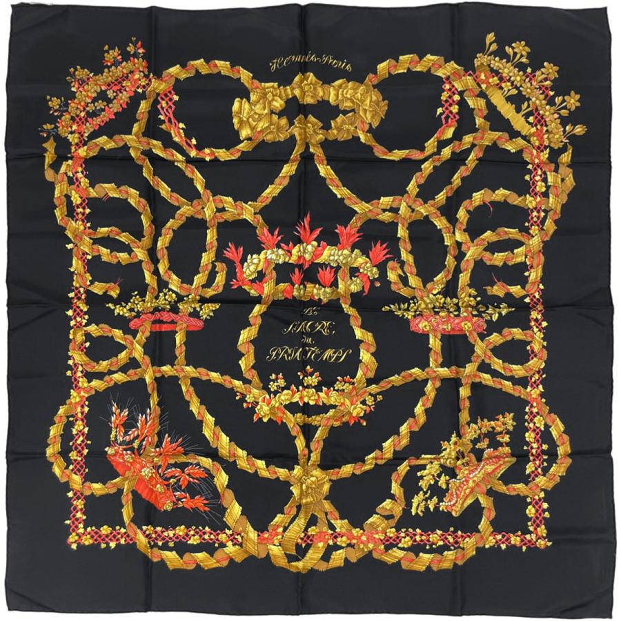 【新品未使用】エルメスカレ90LE SACRE du PRINTEMPS春の祭典 HERMES（エルメス） カレ90 LE SACRE du PRINTEMPS 春の祭典 スカーフ