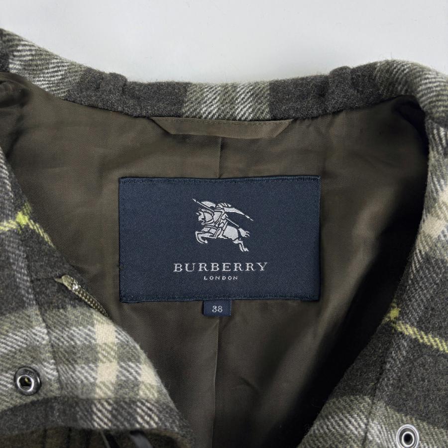 BURBERRYLONDON ダッフルコート フーディ 2WAYカシミア M相当