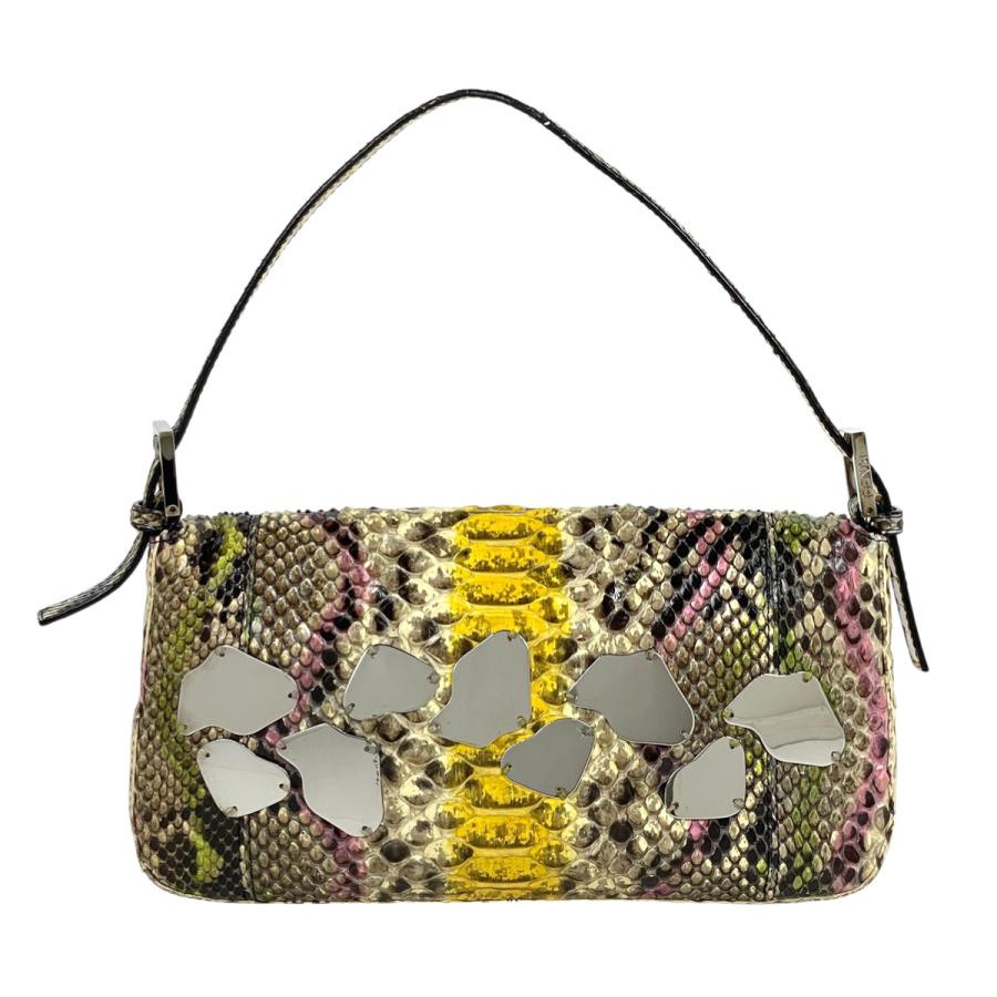 FENDI（フェンディ） ズッカロゴ マンマバゲット ハンドバッグ ワン 