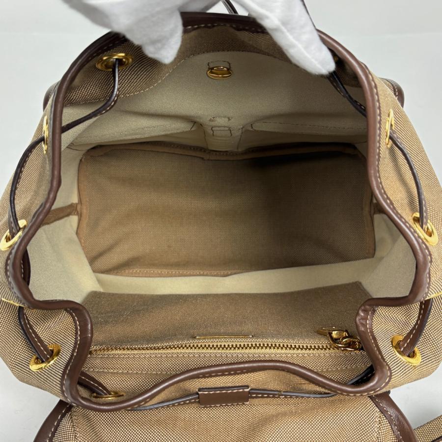 PRADA（プラダ） ロゴ ジャカード リュックサック バックパック 