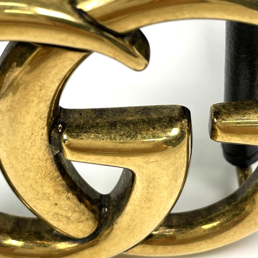 GUCCI（グッチ） ダブルG ワイドベルト GGマーモント ベルト レザー