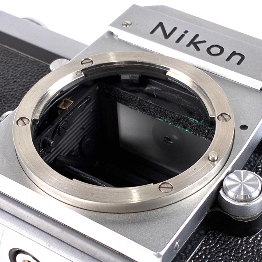 ニコン Nikon F アイレベル シルバー ボディ フィルム マニュアル